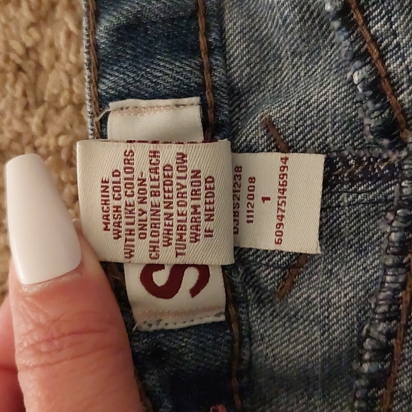 Button Down Jean Skirt - Picture 5 of 5